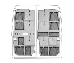 Moon Organizer Max H2 Volkswagen Crafter/MAN TGE